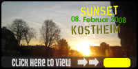 Sunset Kostheim