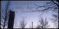 sunset MNS Berg